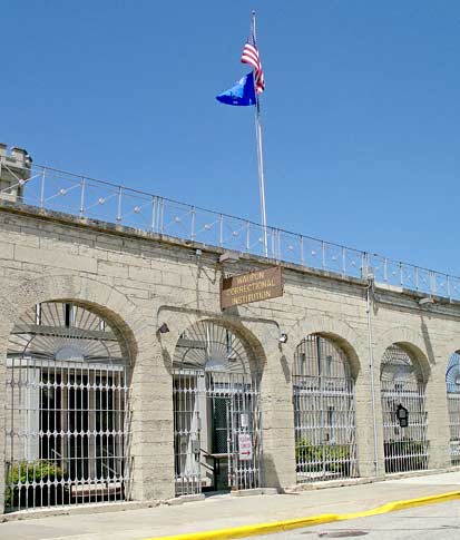 prison front entrance